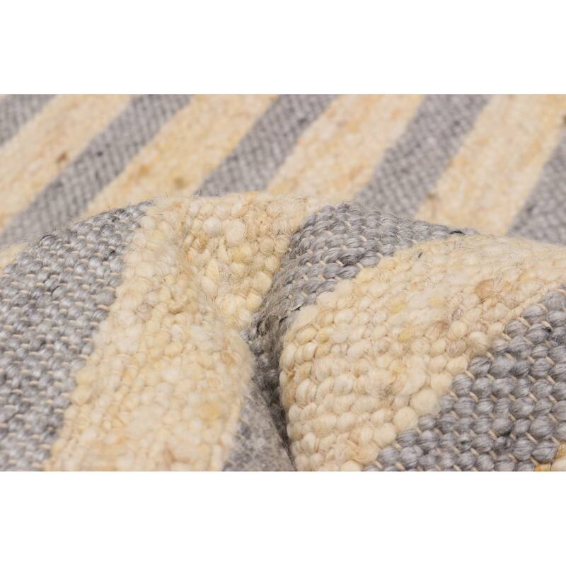 Boho Cream Kilim 5'5" x 7'6" - 5'5 x 7'6