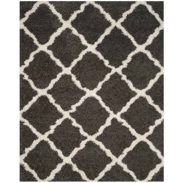 SAFAVIEH Dallas Shag Giusy Trellis 1.5-inch Thick Rug