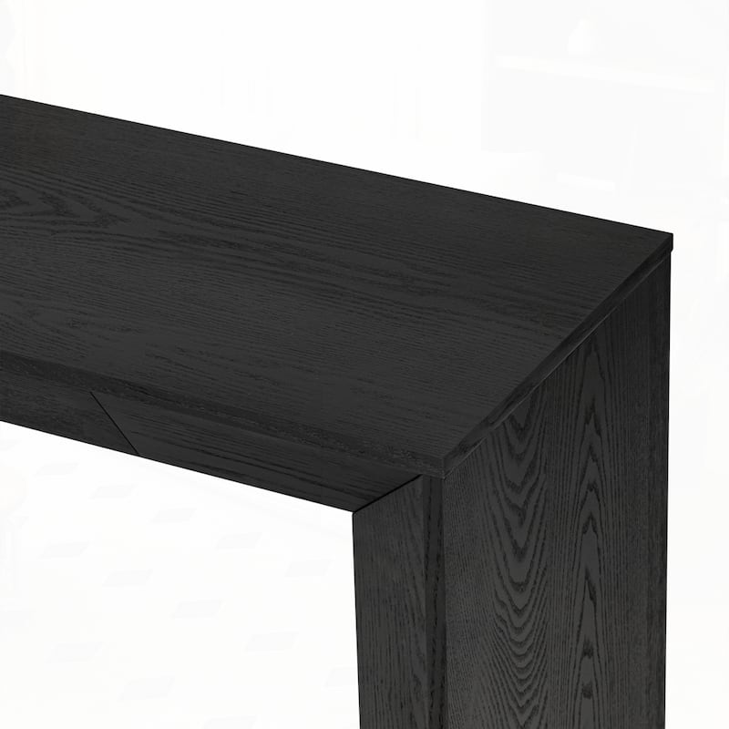 Farmhouse Console Table with 2 Concealed Drawers