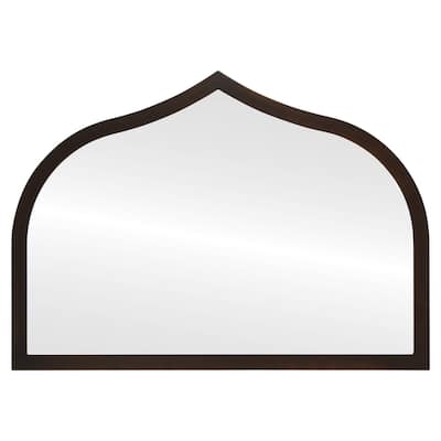 Tyler Framed Mantel Mirror - Teardrop Cathedral - 38.4x27.4