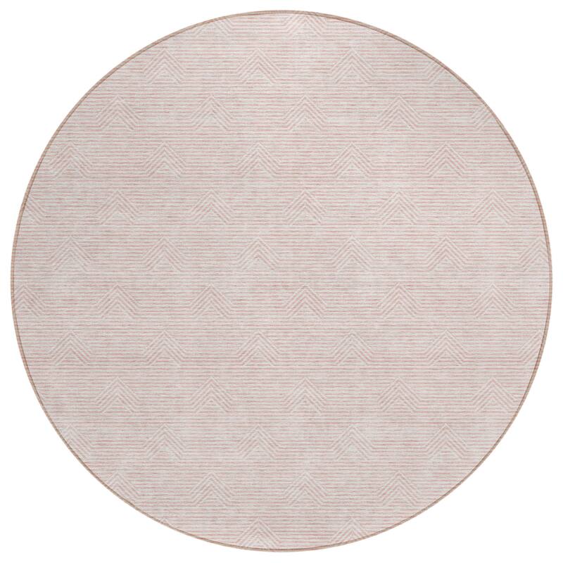 HomeRoots Geometric Transitional Rectangle Outdoor Rug