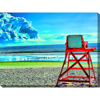 Guard Chair Indoor/Outdoor Art - Multi-color