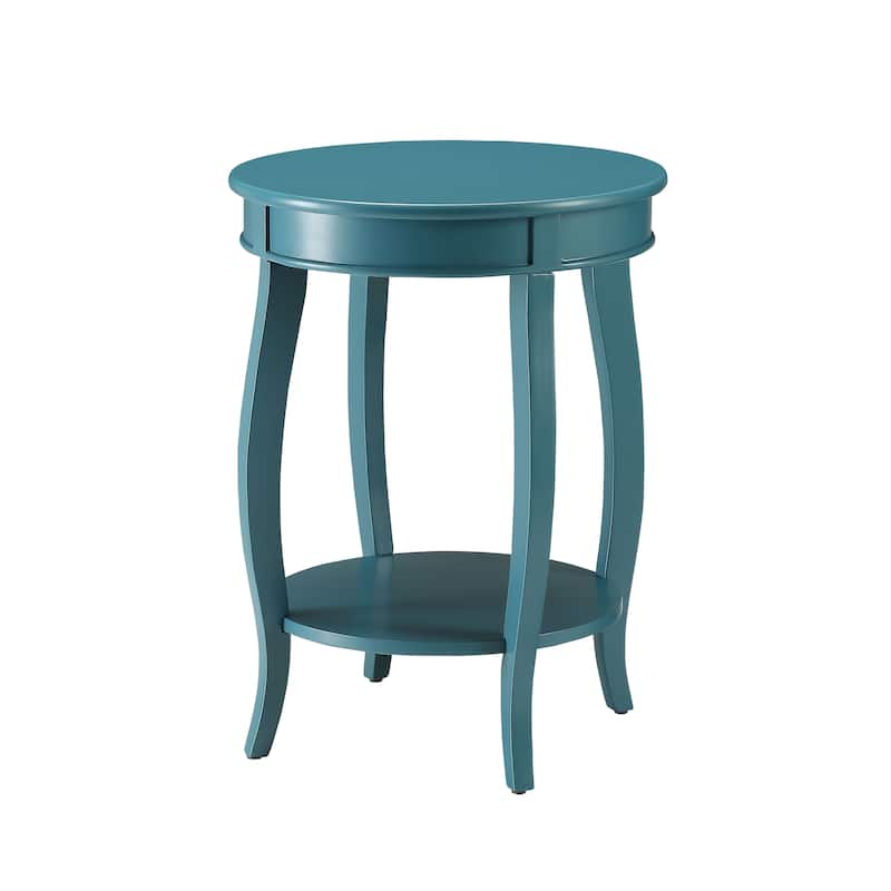 Modern Designs Portici Wooden Accent Side Table - Teal