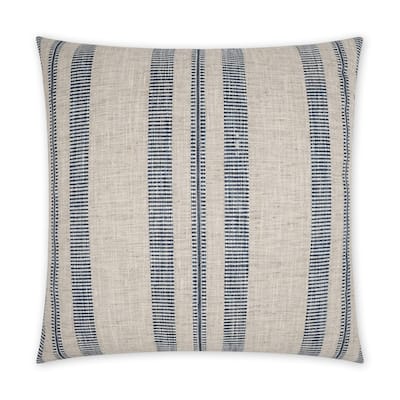 Double Issue Indigo Decorative Throw Pillow
