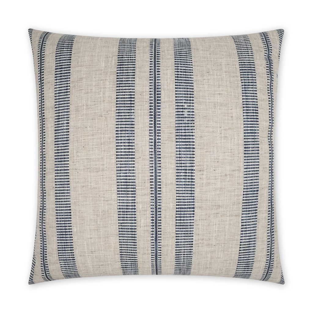 Double Issue Indigo Decorative Throw Pillow