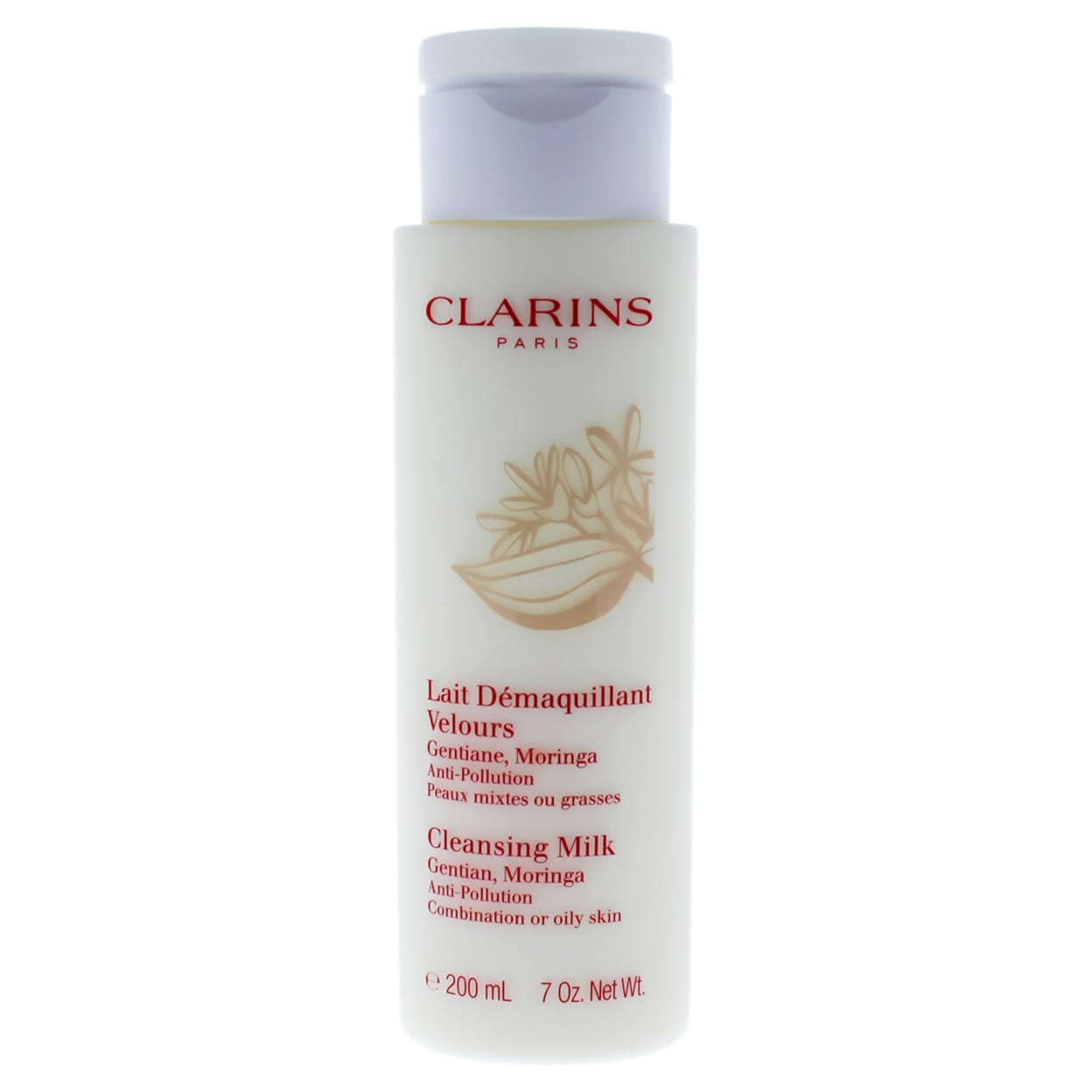 Anti-Pollution Cleansing Milk With Gentian By Clarins For Unisex - 7 Oz Cleansing Milk