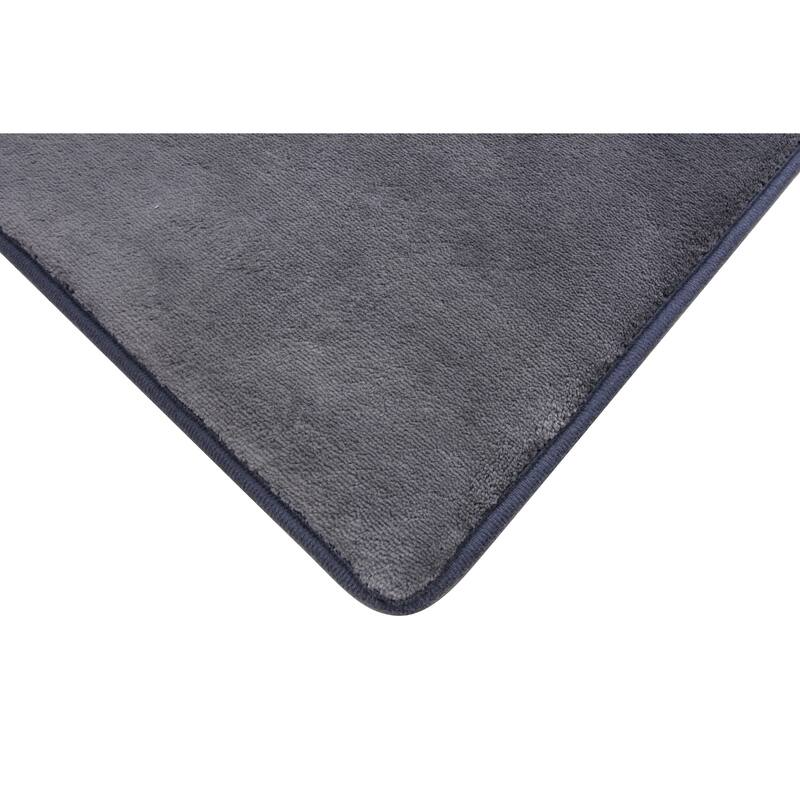 FABBRICA HOME Ultra-Soft Extra-Thick Non-Slip Memory Foam Long Bath Runner Mat 2 ft x 6 ft
