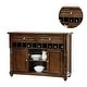 preview thumbnail 4 of 3, Antique Cherry Dining Room Server with Drawers