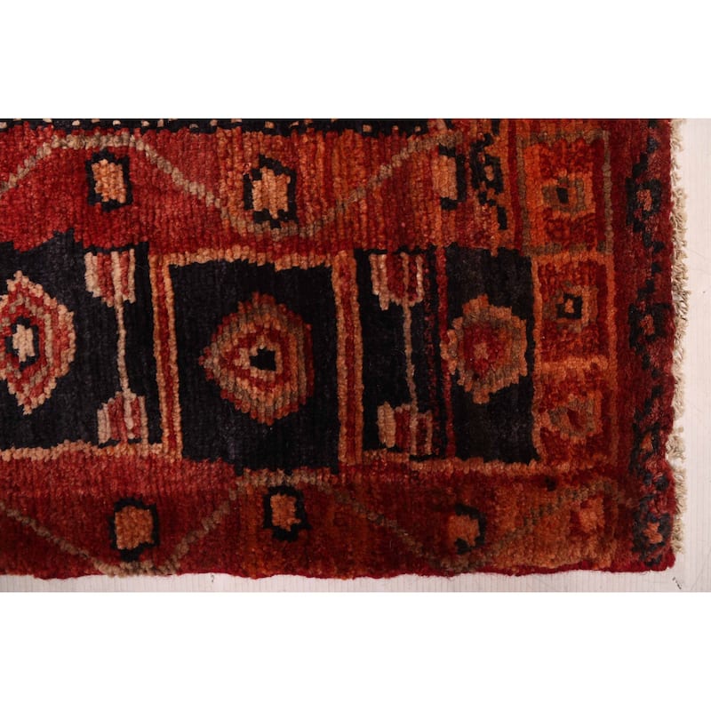 ECARPETGALLERY Hand-knotted Konya Anatolian Navy, Red Wool Rug - 4'5 x 6'0