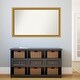 preview thumbnail 145 of 191, Wall Mirror Choose Your Custom Size - Extra Large, Townhouse Gold Wood