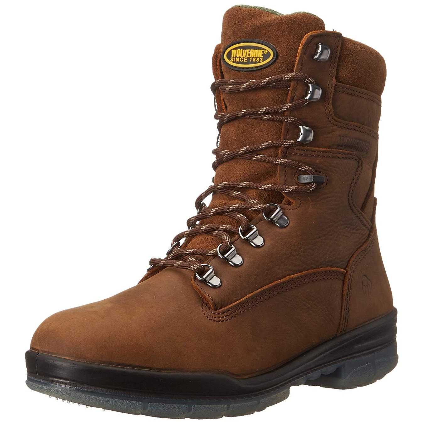 wolverine 8 inch moc toe work boots
