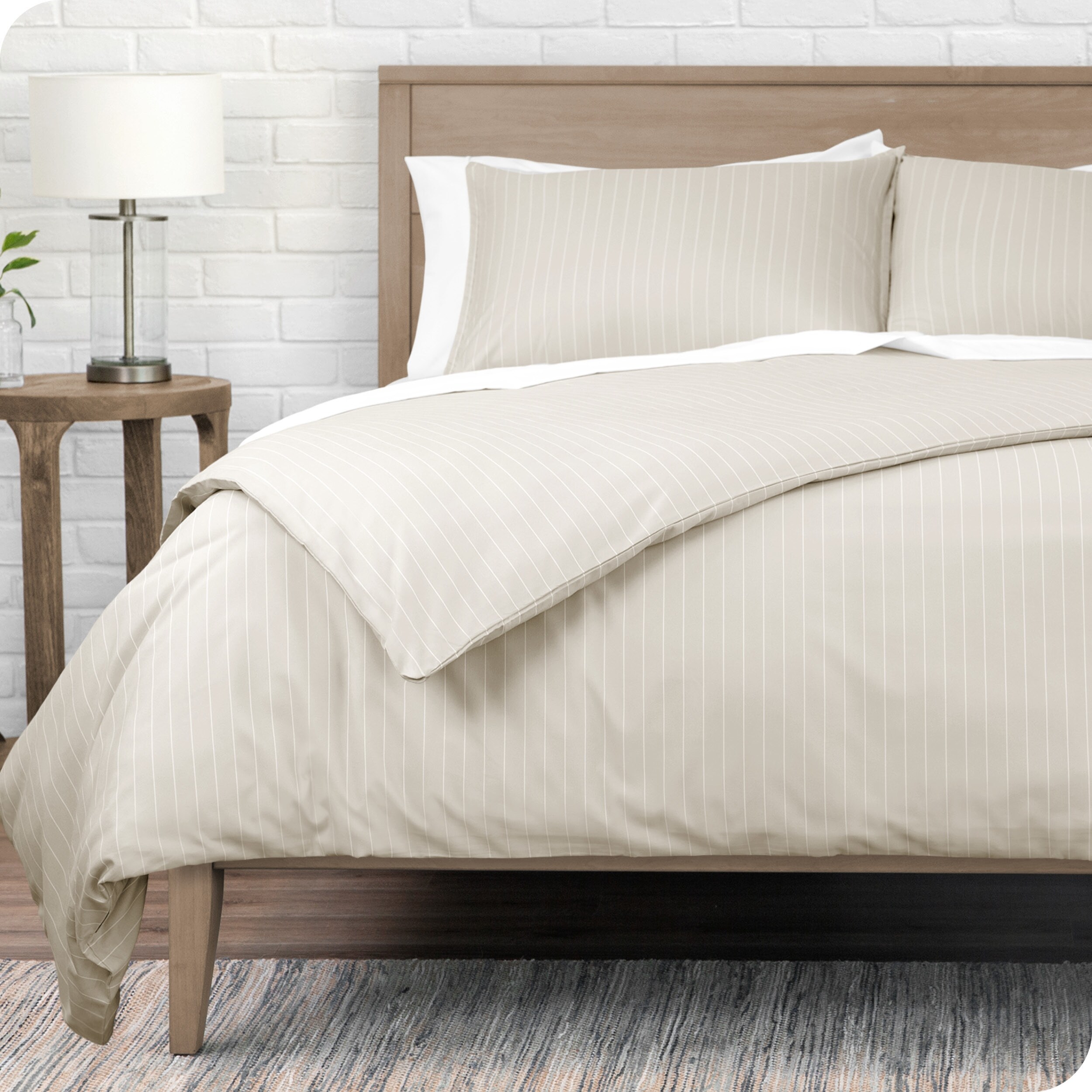 Microfiber Duvet Cover and Sham Set 