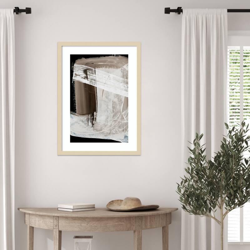 Mind by Dan Hobday Wood Framed Wall Art Print