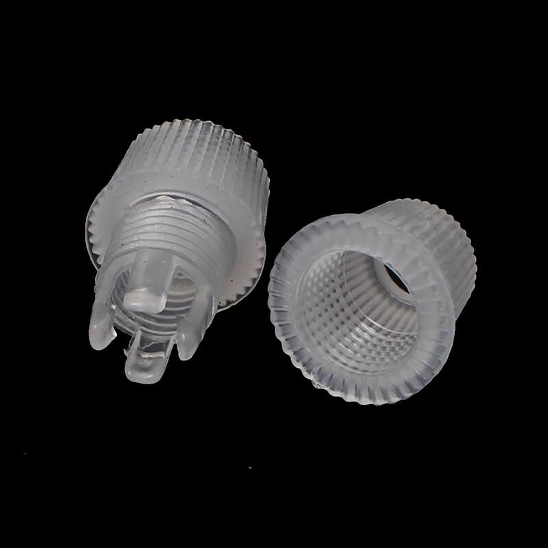 M10 Thread Adjustable Clamps Ceiling Light Cable Clip Clear 10pcs