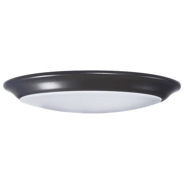 10 inch LED Disk Light CCT Selectable 3K/4K/5K Bronze Finish - N/A ...