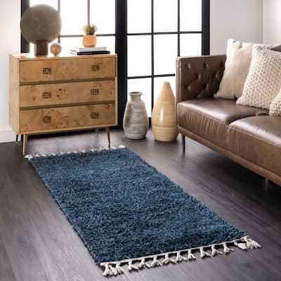 Nuloom Neva Modern Tasseled Shag Area Rug