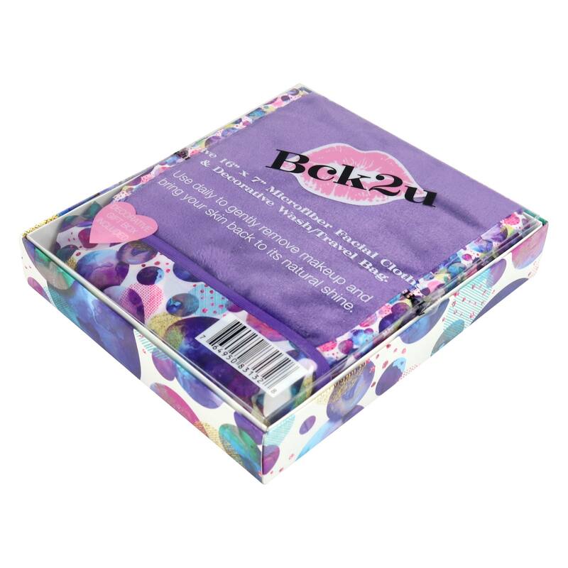 Arkwright Makeup Remover Cloths with Storage Bag - 7.5x15.5