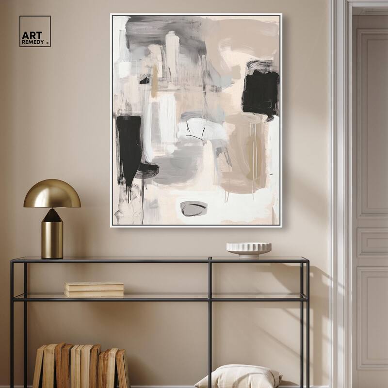 Beauty of Beige II Canvas by Art Remedy