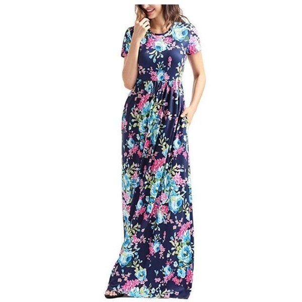 womens maxi dress with pockets