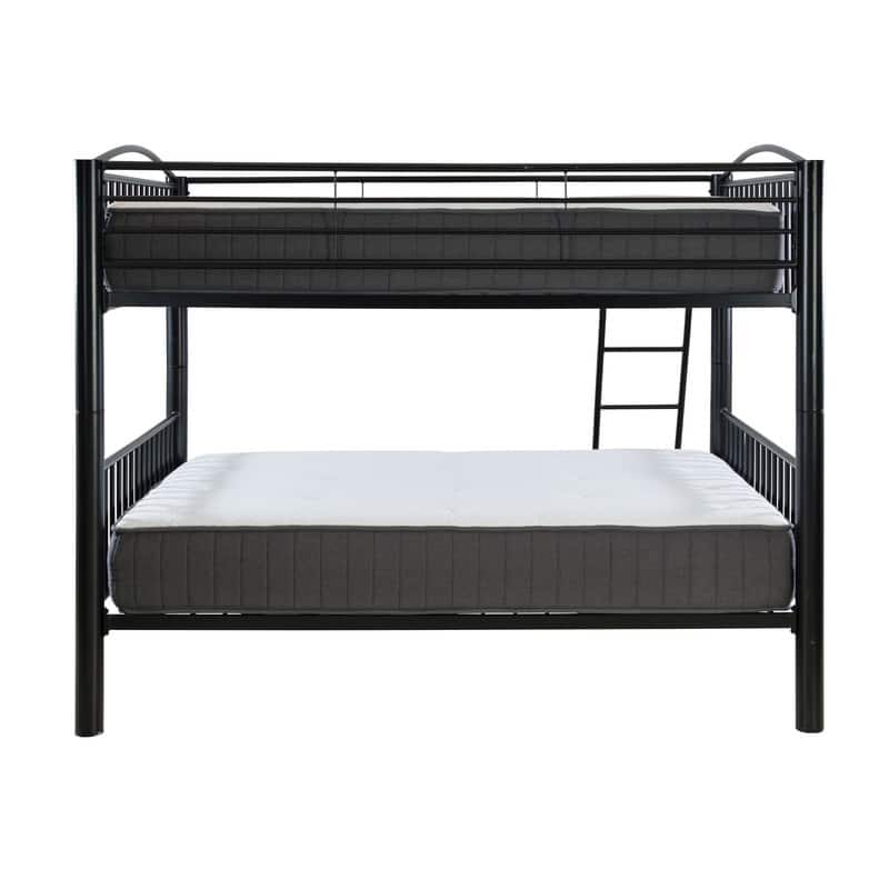 Carlisle Heavy Metal Full Over Full Bunk Bed