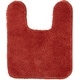 preview thumbnail 28 of 126, Mohawk Home Machine Washable Pure Perfection Solid Bath Rug 1'8" x 2' Contour - Pink
