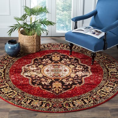 SAFAVIEH Vintage Hamadan Hediye Oriental Distressed Rug