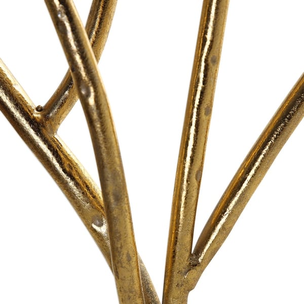 Shop 31 89 Gold Branches Decorative Fireplace Screen Overstock