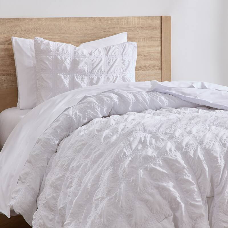 Empyrean Modern Comforter Seer Sucker