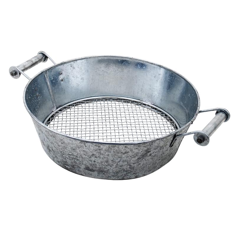 Achla Designs Compost Sifter, 19 Inch Wide, Galvanized Steel - 19"