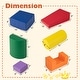 preview thumbnail 3 of 8, Gymax 6 PCS Kids Climber Play Set Indoor Foam Climb & Crawl Activity