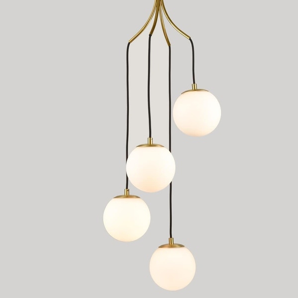 Mid century globe pendant light top