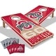 preview thumbnail 1 of 5, Ohio State Buckeyes NCAA 2x4 Professional Cornhole Board Set Include Carrying Case