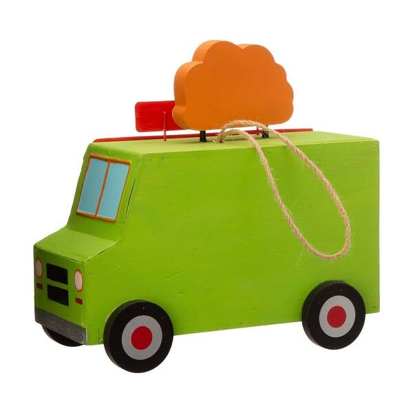 Shop Glitzhome 9 45 L Wooden Handmade Funny Food Truck Birdhouse On Sale Overstock 30537281 Lobster Truck