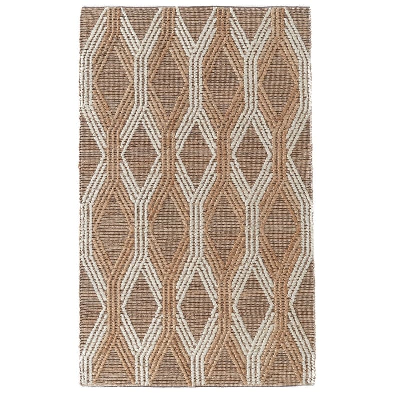Manitou Accent Rug by Kosas Home - 8x10 - Natural/Ivory