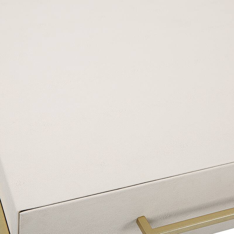 Uttermost Jewel Modern White Desk