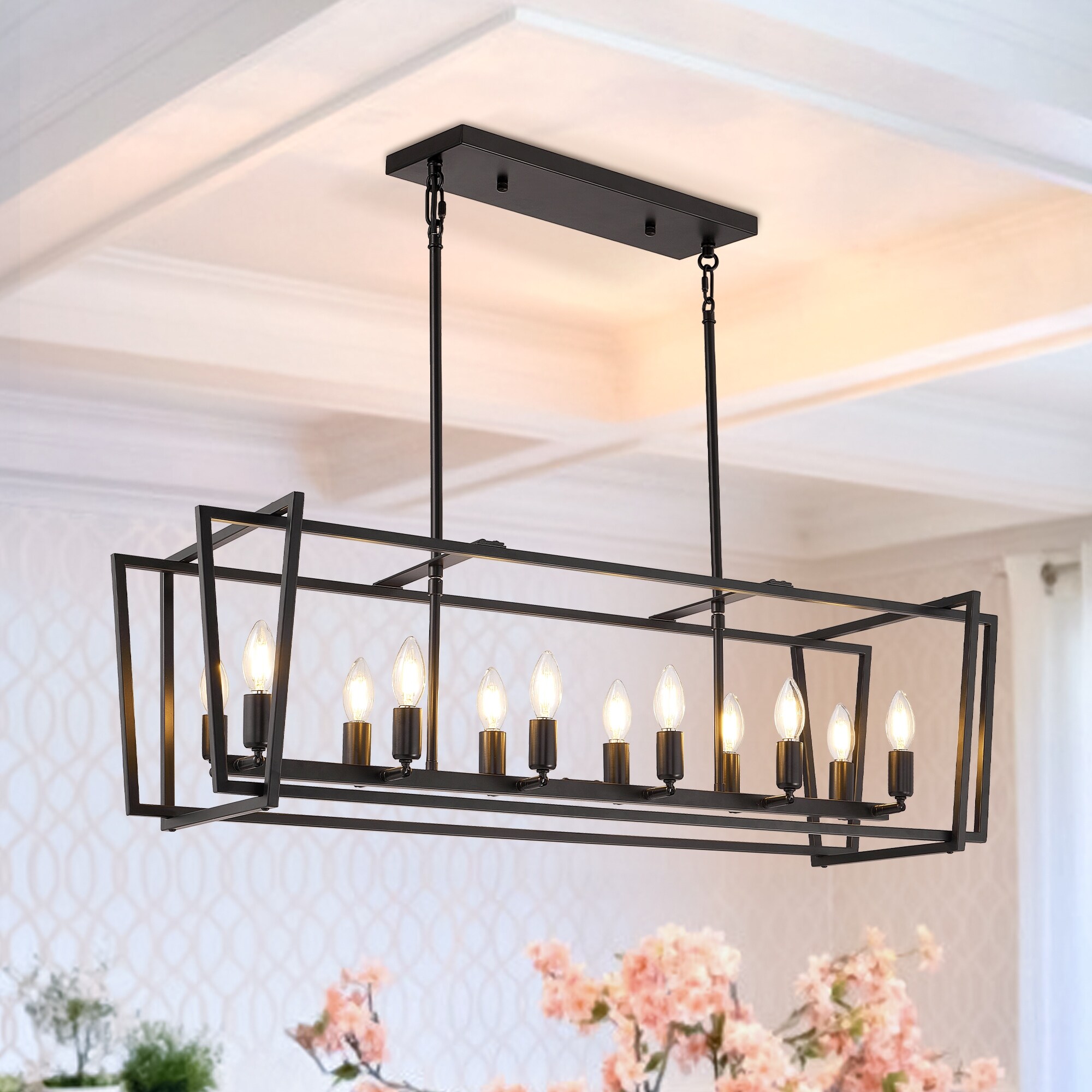 Crosby 5 light linear chandelier sale