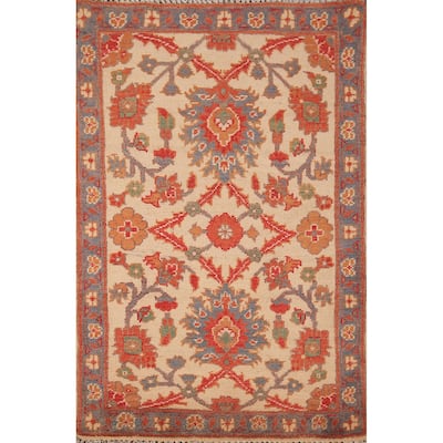 Kazak Oriental Accent Rug Handmade Wool Carpet - 2'0" x 3'0"