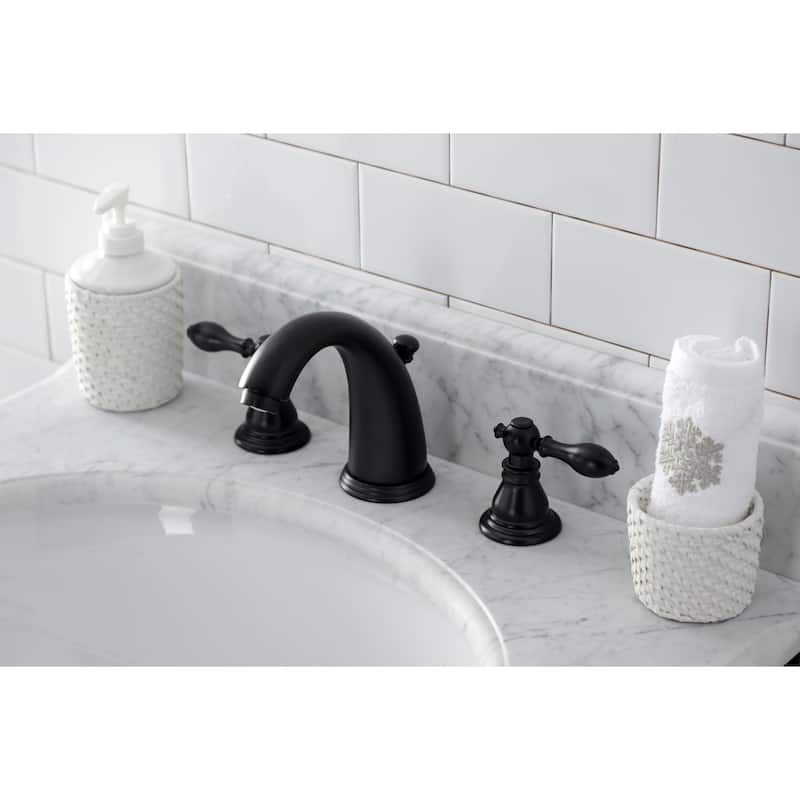 American Classic Deck Mount Widespread Bathroom Faucet