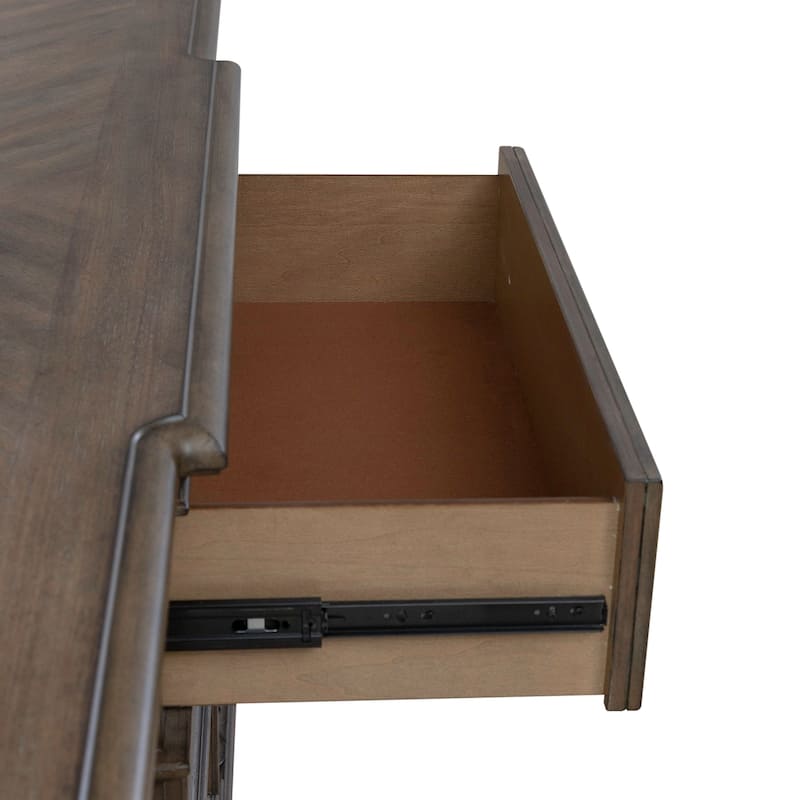 Liberty Furniture Carlisle Court Poster Bed, Dresser & Mirror, Chest, Night Stand - King, Queen