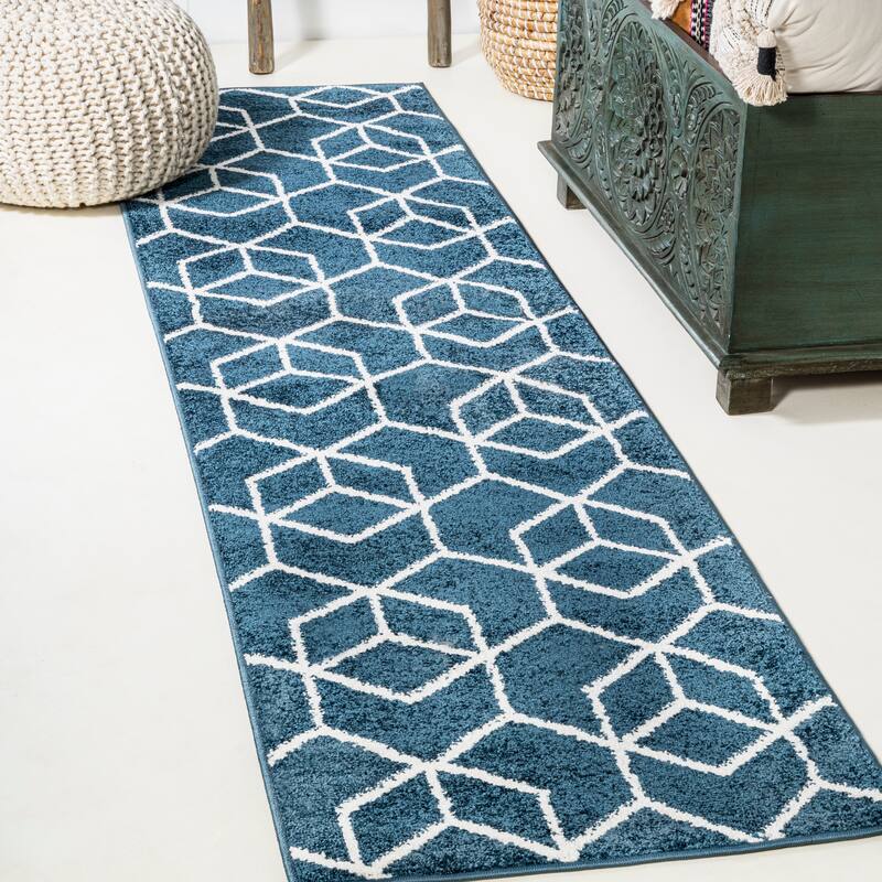 JONATHAN Y Cole Blocks Modern Geometric Area Rug