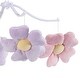 preview thumbnail 3 of 6, Bedtime Originals Lavender Floral Musical Baby Crib Mobile Soother Toy