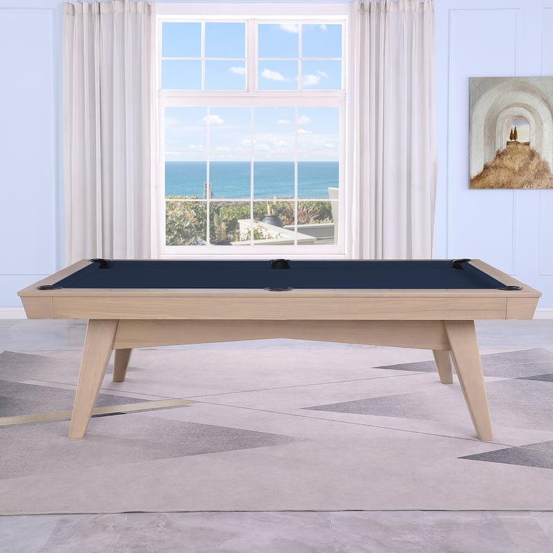 Modulite Slate Pool Table W/wo Dining Top - Tan/Blue