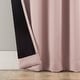 preview thumbnail 40 of 56, Sun Zero Aria 2-pack Magnetic Closure Theater Grade Total Blackout Back Tab 2-Piece Curtain Panel Pair