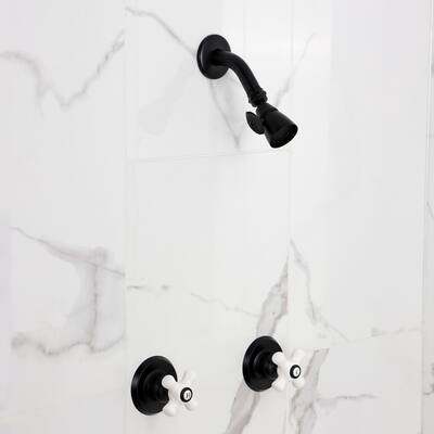 Kingston Brass Victorian Double-Handle Shower Faucet