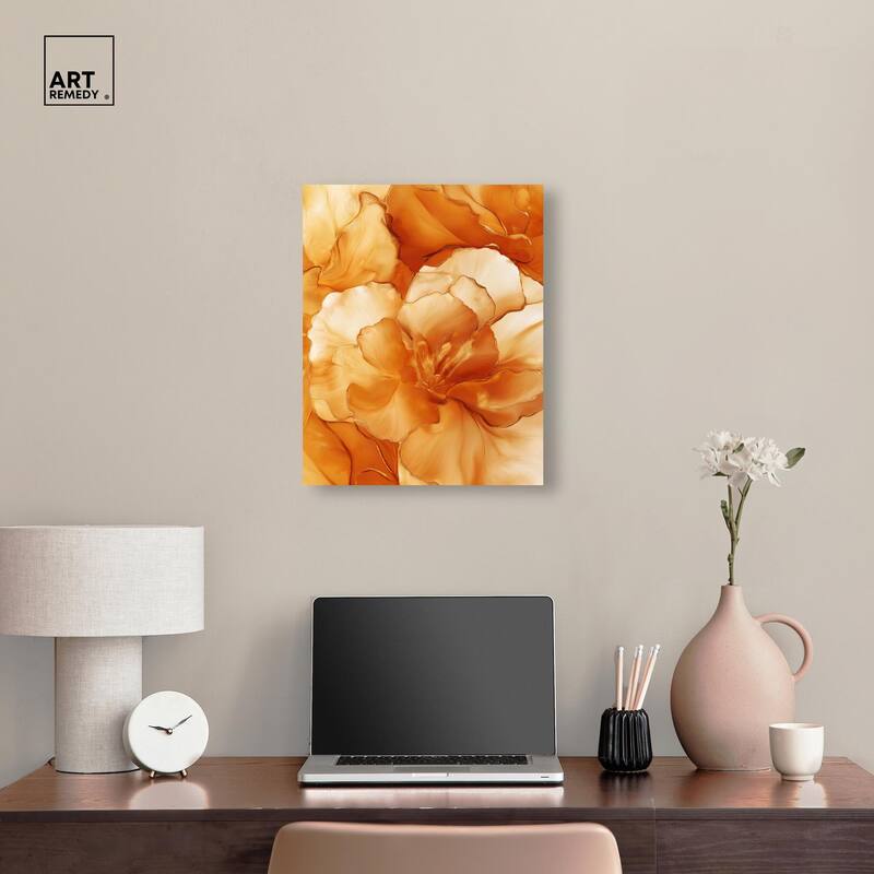 Sunlit Bloom I Canvas by Art Remedy, Gallery Wrapped