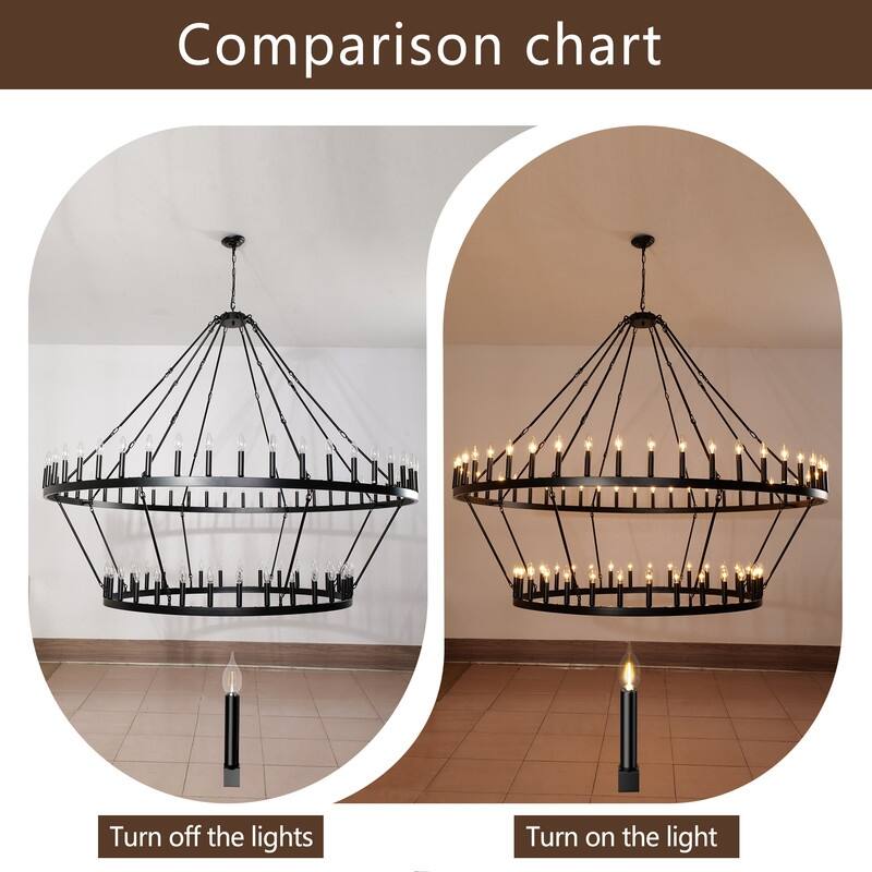Large Wagon Wheel Chandelier,Round High Ceiling Chandeliers