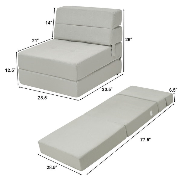 folding chair bed