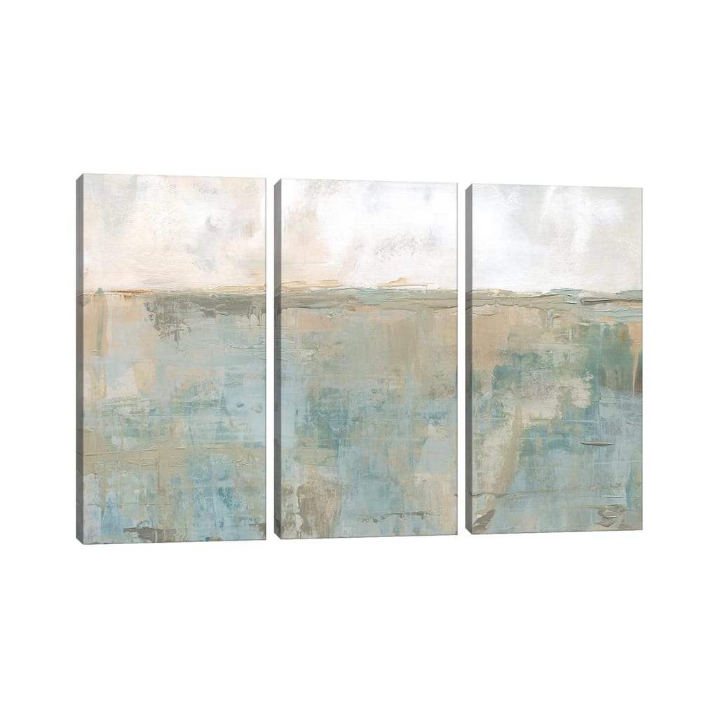 iCanvas "Distant Fields" by Carol Robinson 3-Piece Canvas Wall Art Set