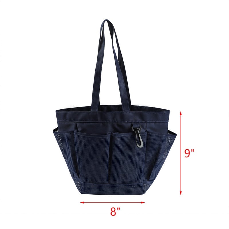 Utopia Alley Mesh Portable Shower Caddy, Quick Dry Shower Tote Bag