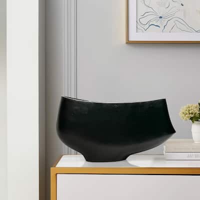 Sagebrook Home Metal Andria Vase, Home Decor Accent